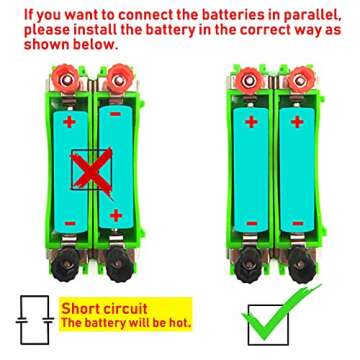 EUDAX DIY Physics Experiment Model Kit Electromagnetic Materials Electromagnet and Basic Electricity...