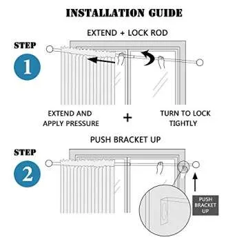 H.VERSAILTEX Window Curtain Rods for Windows 28 to 48 Inches Adjustable Decorative 3/4 Inch Diameter Single Window Curtain Rod Set with Classic Finials, Nickel