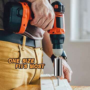 WILLUCK Universal Socket, 7-19mm, Chrome Vanadium Steel, Engraved 'Best Dad Ever', Multi-Functional, Replaces Old Tools, Great Stocking Stuffer, Father's Day Gift