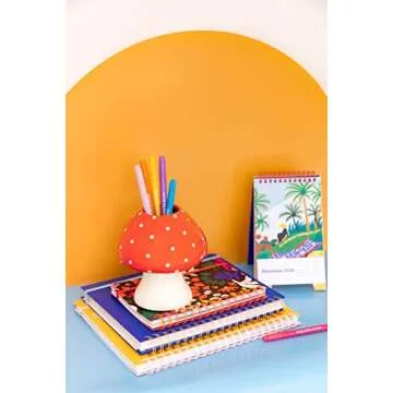 ban.do Decorative Mushroom Vase for Unique Home Decor