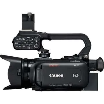 Canon XA15 Professional Camcorder, Black