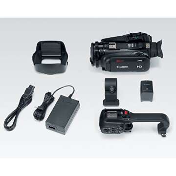 Canon XA15 Professional Camcorder, Black