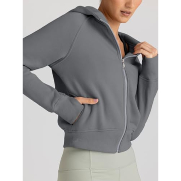 Trendy Queen Womens Zip Up Hoodies for Stylish Comfort