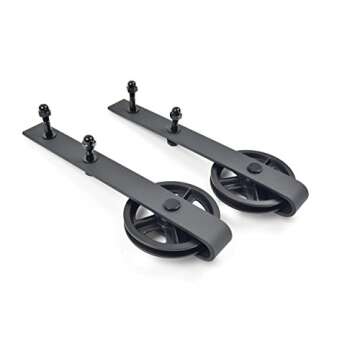 DIYHD TSQ15 Industrial Big Spoke Wheel Barn Hardware Kit