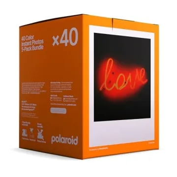 Polaroid Color I-Type Film 40 Pack for Instant Photos