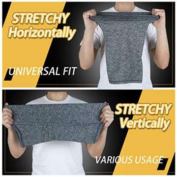 TICONN Neck Gaiter for Sun & Wind Protection