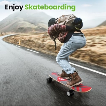 CAROMA Electric Skateboard for Safe Thrilling Rides