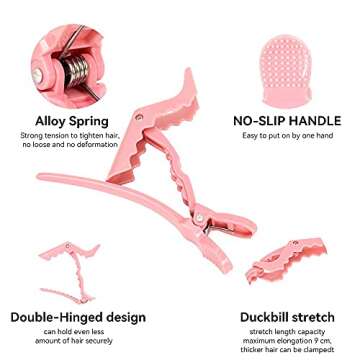 AIHOPESTO Hair Styling Set: 10 PCS for All Hair Types