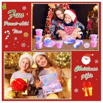 36 Pack Unicorn Slime Kit for Kids Birthday Party Favors