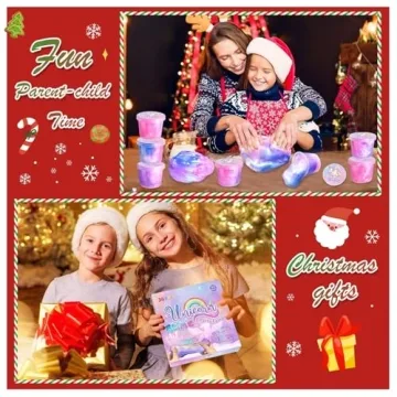 36 Pack Unicorn Slime Kit for Kids Birthday Party Favors