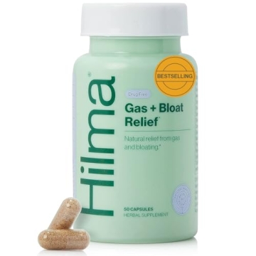 Hilma Natural Gas & Bloating Relief, 50 Vegan Capsules