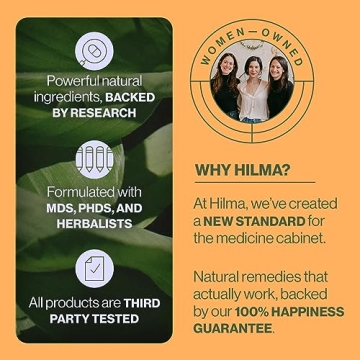 Hilma Natural Gas & Bloating Relief, 50 Vegan Capsules