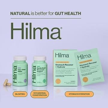 Hilma Natural Gas & Bloating Relief, 50 Vegan Capsules