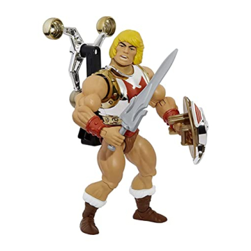 Masters of the Universe Mattel Origins Action Figure & Accessories Set, Flying Fists He-Man 5.5-inch...