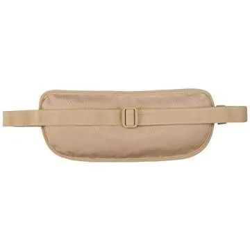 Amazon Basics RFID Travel Waist Belt Fanny Pack - Khaki
