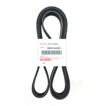 Genuine Toyota 90916-A2001 Alternator and Fan Belt