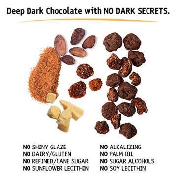 Hu Hunks Vegan Chocolate Covered Sour Goldenberries | 2 Pack | Organic, Non-GMO, Gluten Free, Paleo ...