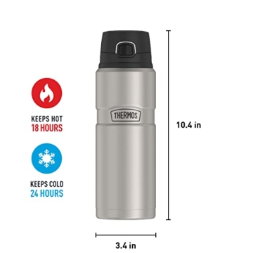 Vacuum-Insulated 24oz Drink Bottle by THERMOS