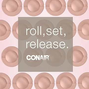 Conair Ceramic 1 1/2-inch Hot Rollers, Super Clips Included, Create Big Bouncy Curls