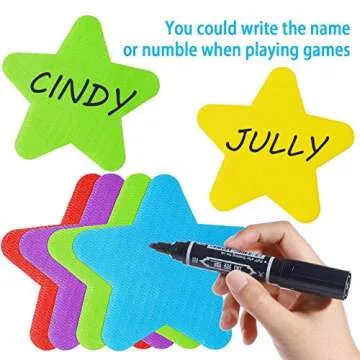 Carpet Markers in Multi-Colored Designs for Classrooms