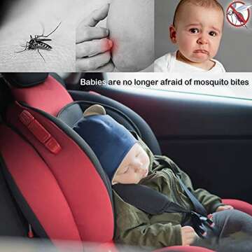 Upgrade Stretchable&Breathable SUV Car Window Shade - Oversize Double Mesh for Heat Shading and Bug&UV Protection - Car Must Have Privacy Shades for Car,Truck,SUV When Camping (Front window/2pcs)