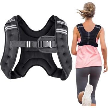 Henkelion Adjustable Weighted Vest for All Fitness Levels