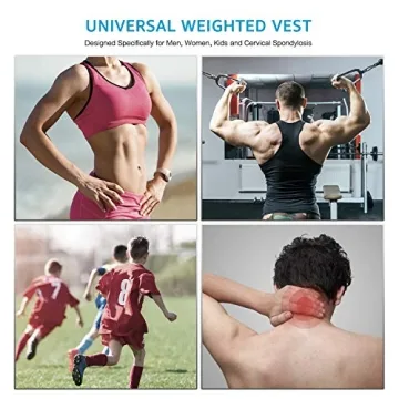 Henkelion Adjustable Weighted Vest for All Fitness Levels