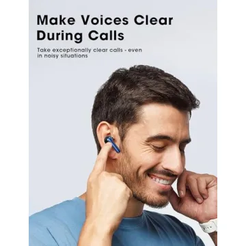 ZZU Wireless Earbuds with Big Bass and 48 Hours Playtime