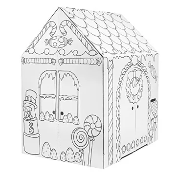 Easy Playhouse Gingerbread House for Kids' Creative Fun