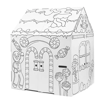 Easy Playhouse Gingerbread House for Kids' Creative Fun