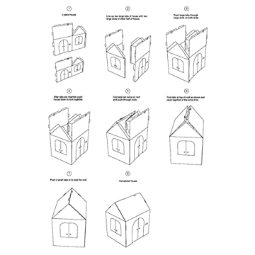 Easy Playhouse Gingerbread House for Kids' Creative Fun