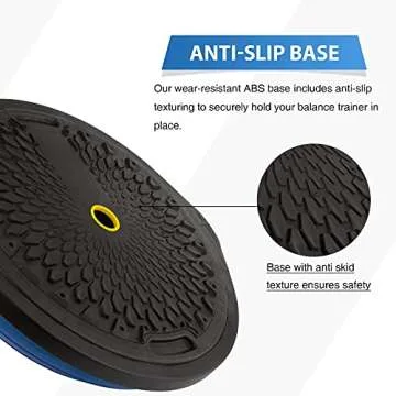 ZELUS 25in Balance Ball for Core Strength & Stability