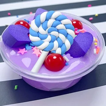 60PCS Kawaii Cute Resin Slime Charms for DIY Crafts