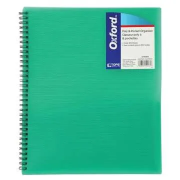 Effortless Organization with Esselte Oxford 8-Pocket Folder