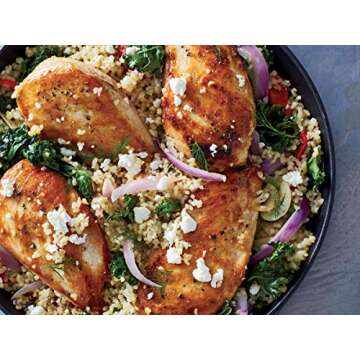 Vegan Med Cuisine Yellow Bulgur Wheat - Quick & Nutritious