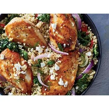 Vegan Med Cuisine Yellow Bulgur Wheat - Quick & Nutritious