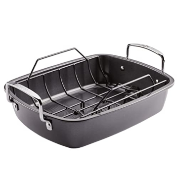 Circulon Ultra Lasting Nonstick Roasting Pan with Easy Serve Rack