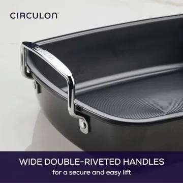 Circulon Nonstick Roasting Pan with Easy Serve Rack