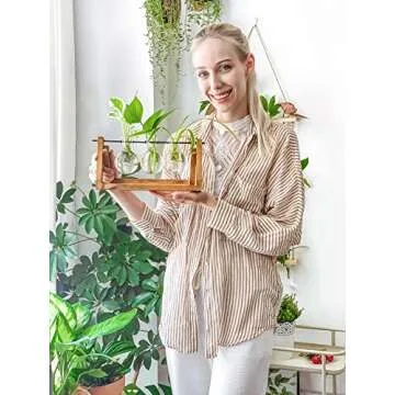 Ivolador Propagation Station for Plant Lovers Gifts