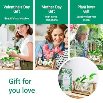 Ivolador Propagation Station for Plant Lovers Gifts