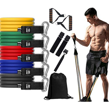 Versatile Resistance Exercise Bands Set for Home Workouts