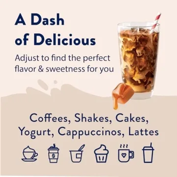 Sugar Free Caramel Syrup for Coffee and Drinks