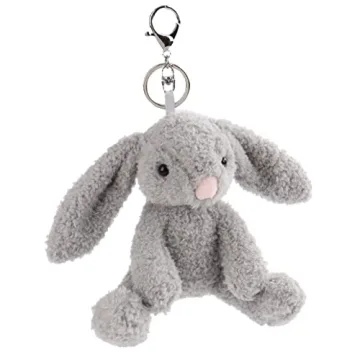 Mini Bunny Plush Keychain for Kids Backpack Super Cute