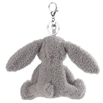 Mini Bunny Plush Keychain for Kids Backpack Super Cute