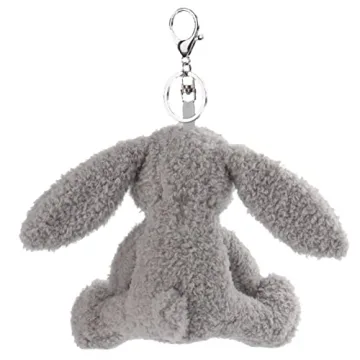 Mini Bunny Plush Keychain for Kids Backpack Super Cute