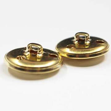 KENDANY 14-Piece Metal Blazer Button Set for Stylish Upgrades