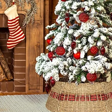 KI Store Christmas Tree Collar 28-Inch for Holiday Style