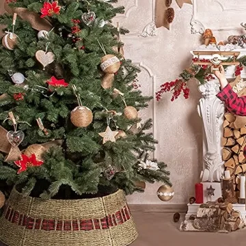 KI Store Christmas Tree Collar 28-Inch for Holiday Style