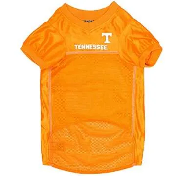Pets First NCAA College Tennessee Volunteers Mesh Jersey for DOGS & CATS, Size Small, Licensed Dog Jersey with your Favorite Football/Basketball College Team