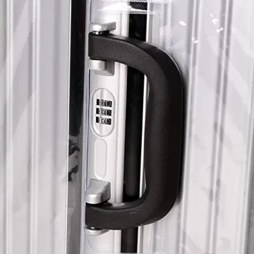 JenKin Luggage Protector Clear PVC Suitcase Cover 20-30 Inch